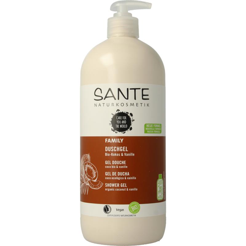 Sante Family showergel coconut & vanilla bio