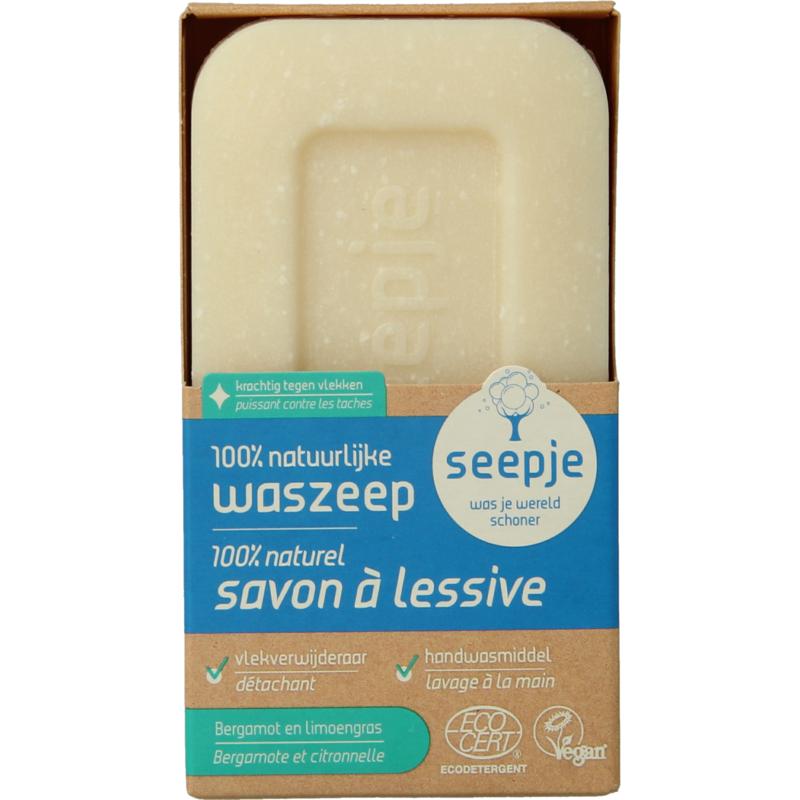 Seepje Waszeep & vlekverwijderaar bergamot & limoengras