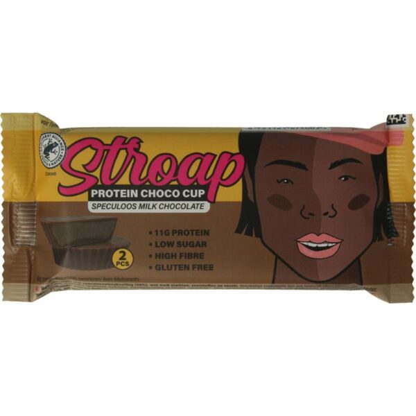 Stroap Protein choco cup speculoos milk chocolate