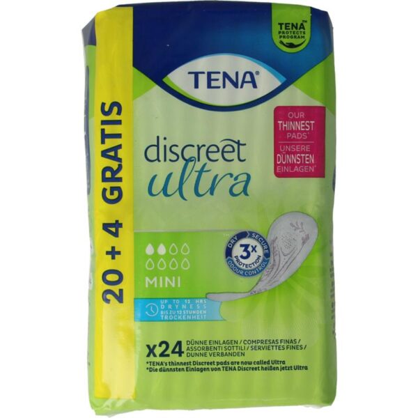 Tena Discreet ultra pads mini