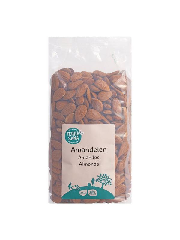 Terrasana RAW Amandelen bruin bio