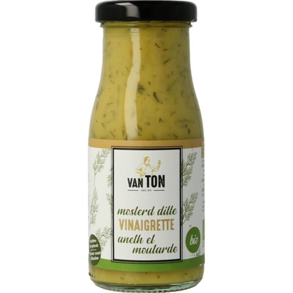Van Ton Mosterd dille dressing bio