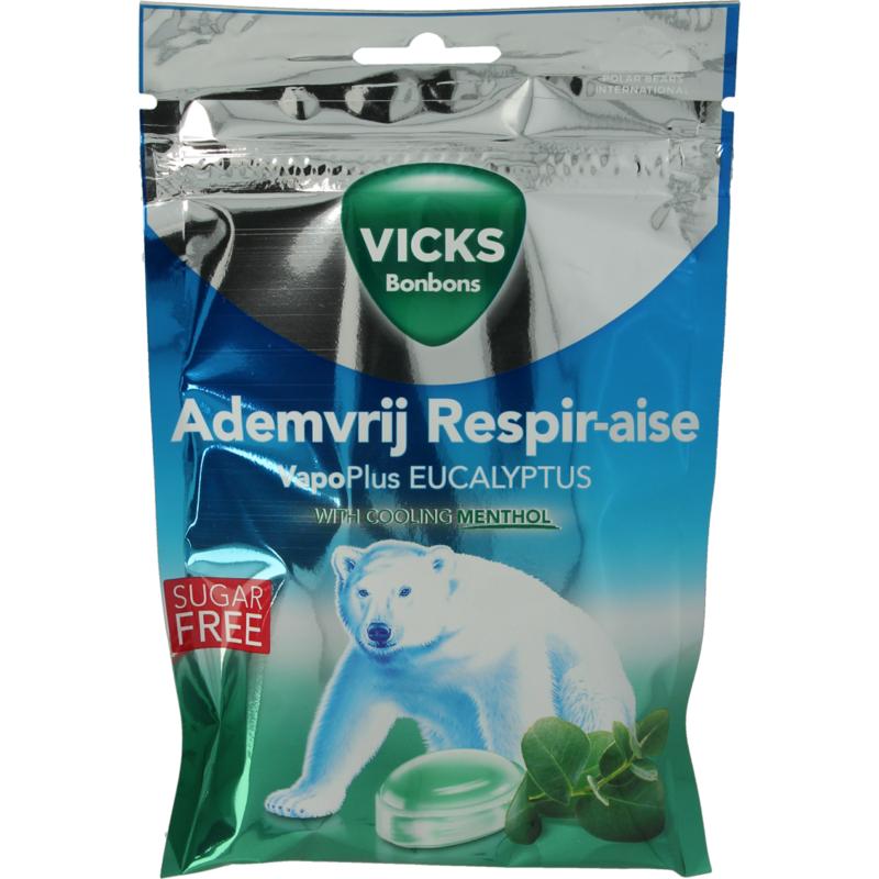 Vicks Ademvrij eucalyptus suikervrij bag