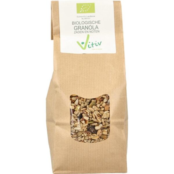 Vitiv Granola zaden en noten bio