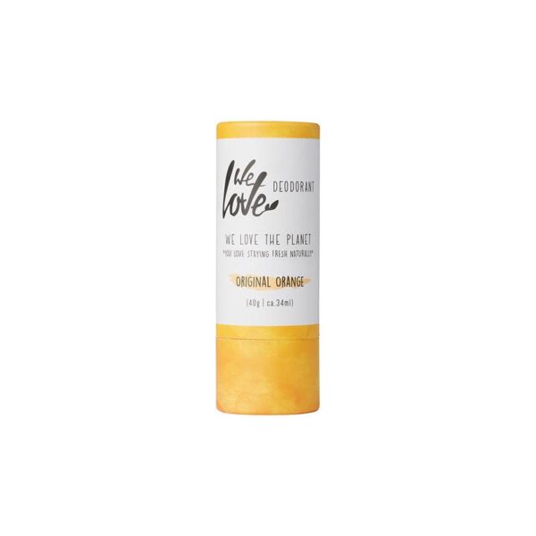 We Love The planet 100% natural deodorant original orange