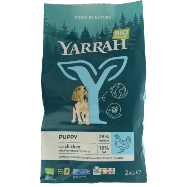 Yarrah Puppy hondenvoer bio