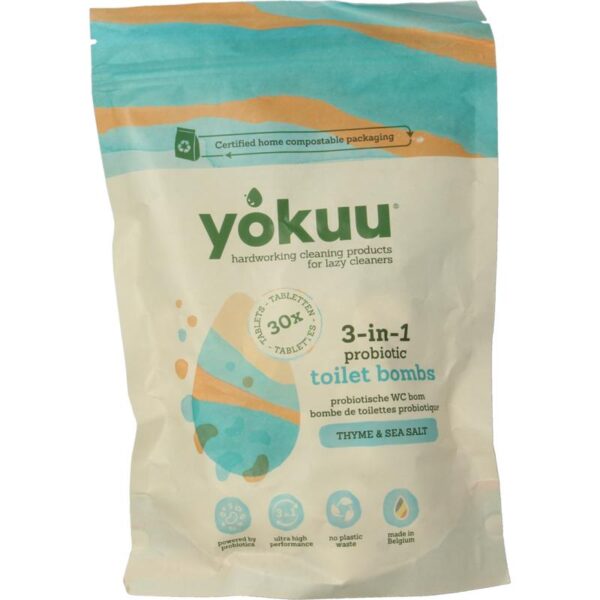 Yokuu Toilet bomb thyme and sea salt