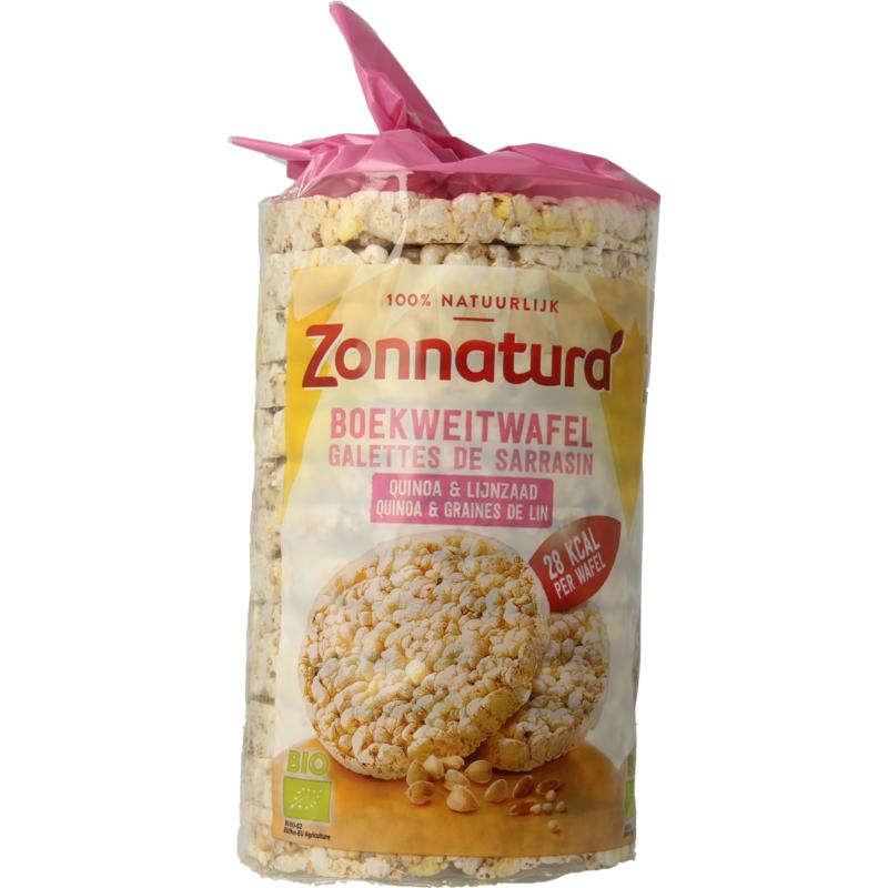 Zonnatura Boekweitwafels met quinoa bio