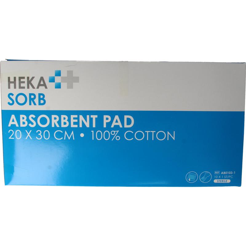 Heka Absorberend verband 20x30 steriel