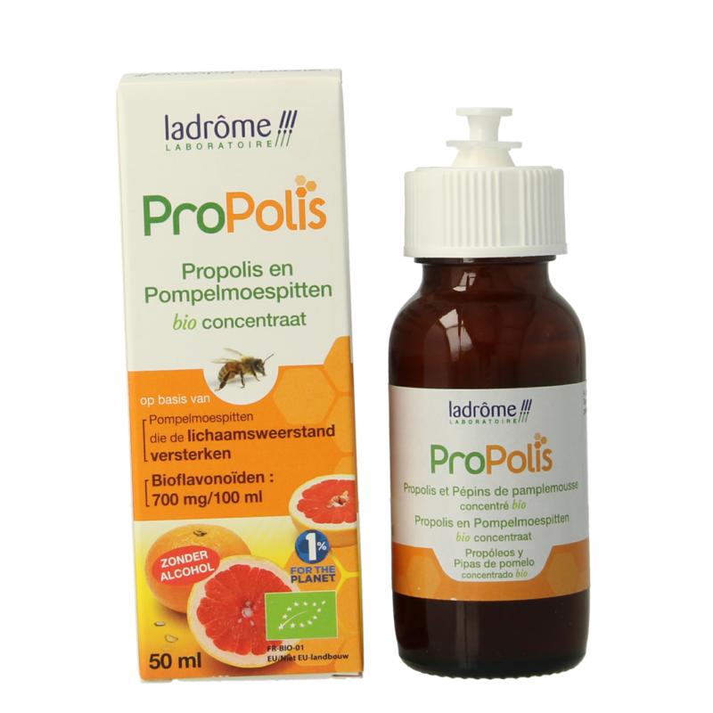 Ladrome Propolis pompelmoes pit concentraat bio