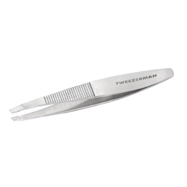 Tweezerman Slant tweezer no slip with grip
