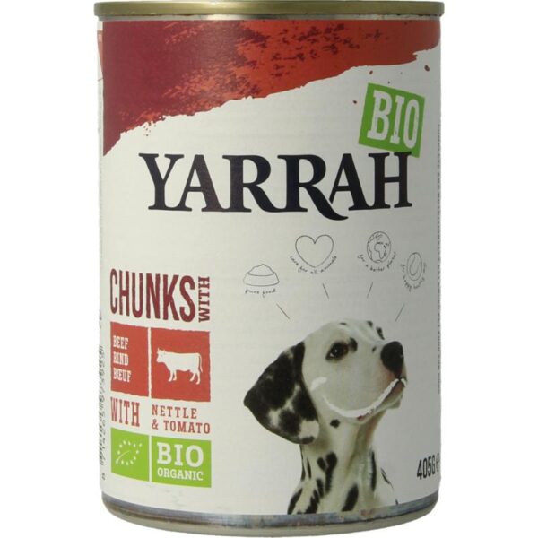 Yarrah Hond brok rund in saus bio