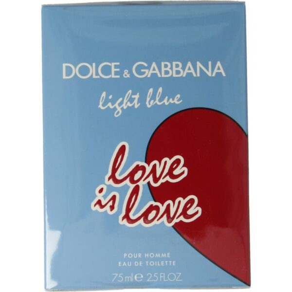 Dolce & Gabbana Light blue love is love men eau de toilette