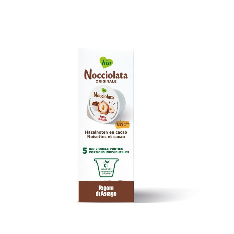 Nocciolata Originale cups 5 x 20g bio
