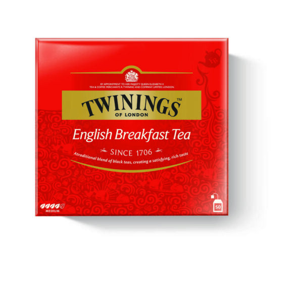 Twinings English breakfast envelop