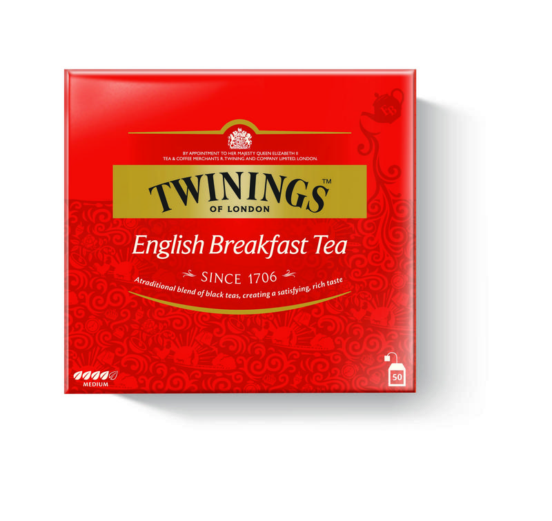 Twinings English breakfast envelop