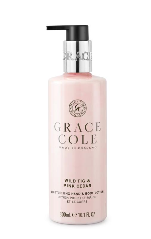 Grace Cole Wild fig & cedar hand & body lotion