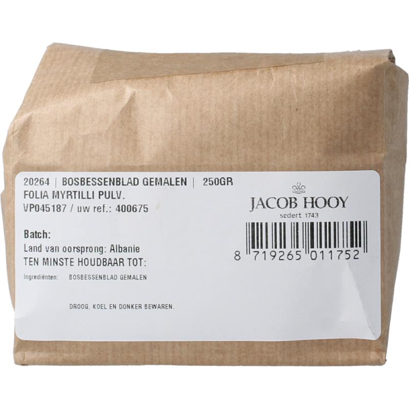 Jacob Hooy Bosbessenblad gemalen